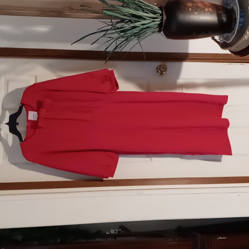Hope Morgan Apparel Cherry Pink Long Midi Dress